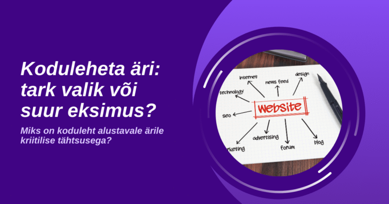 kodulehe tegemine