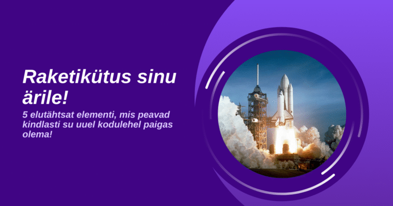 Kodulehe tegemine
